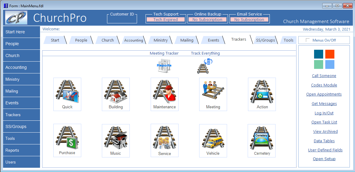 ChurchPro - Accounting Modules