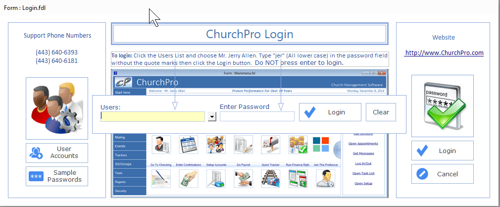 ChurchPro - Accounting Modules